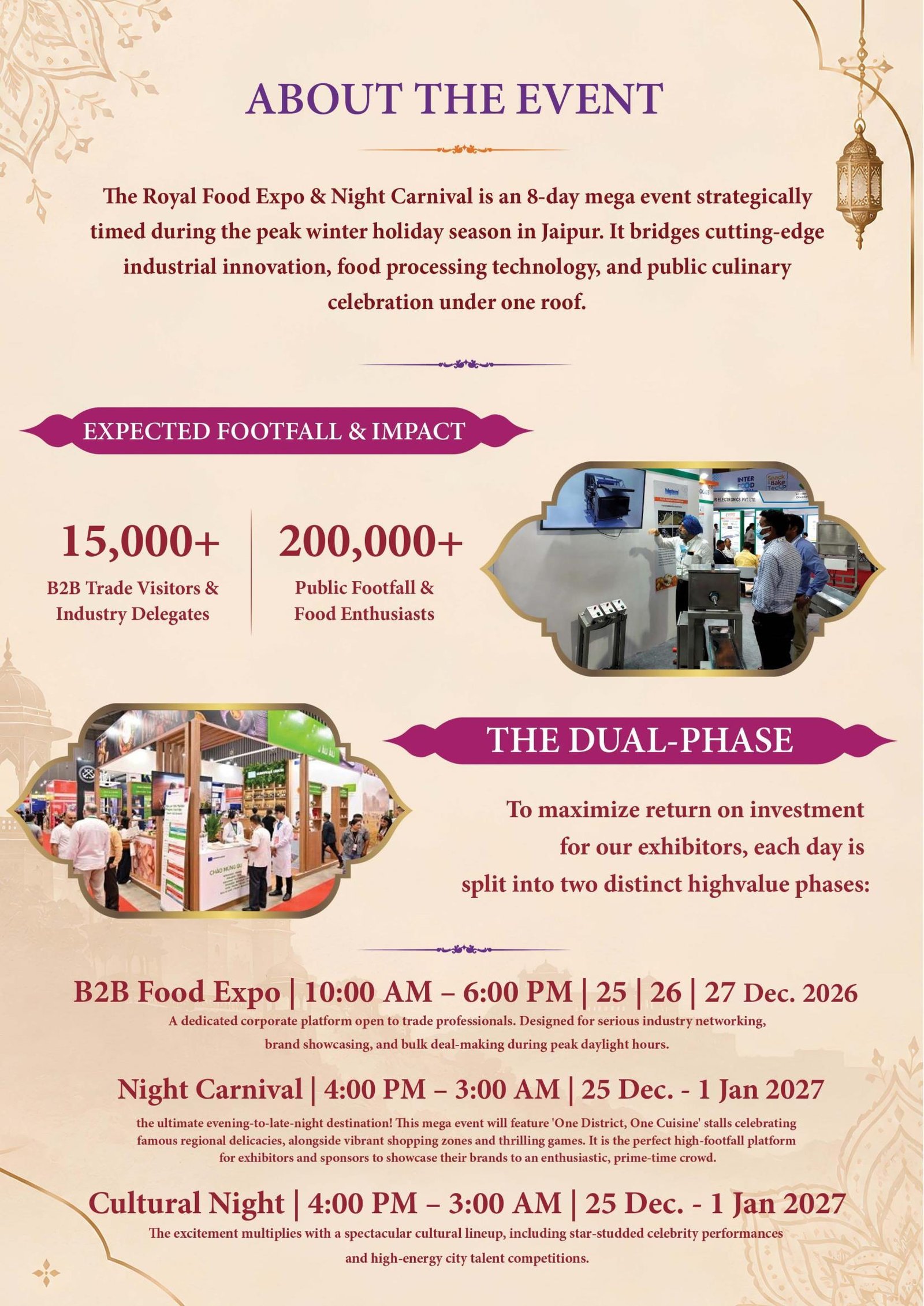 One District One Cuisine (ODOC) Food Pavilions