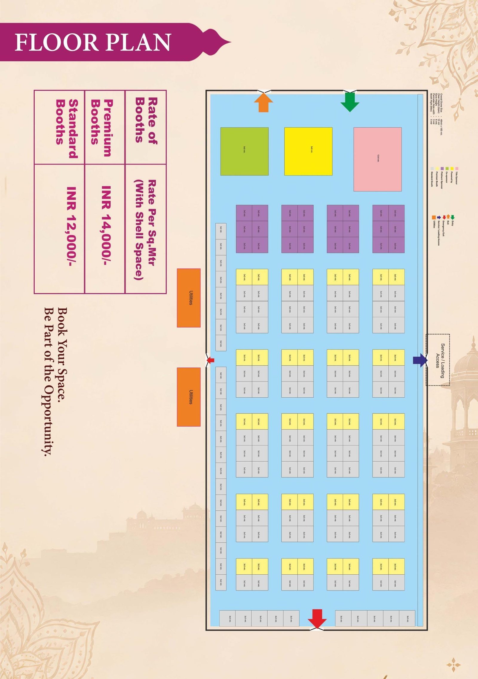 Floor Plan Royal Food Expo
